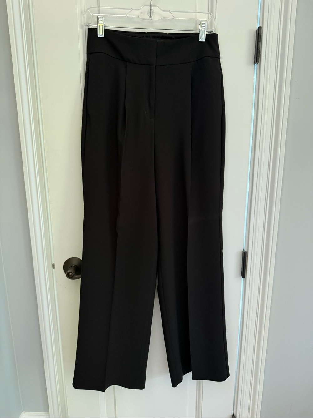 Express Black Wide-Leg Dress Pants